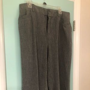 Womens Torrid Wide Leg Houndstooth Trousers Size 14